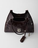 Medium Leather Tote Bag - Image 4